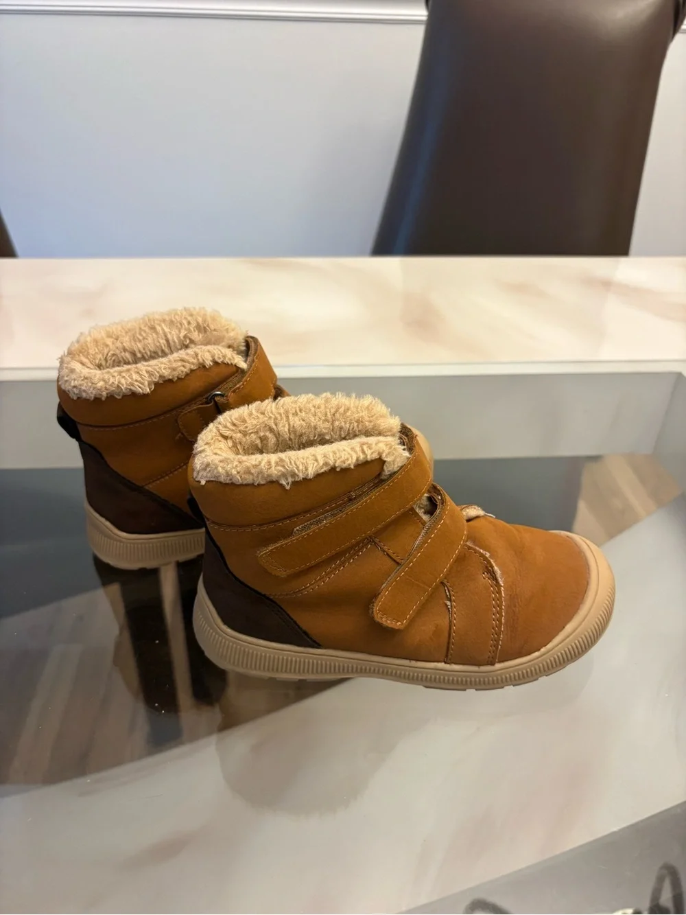 Kids Cat & Jack warm winter boots size 12